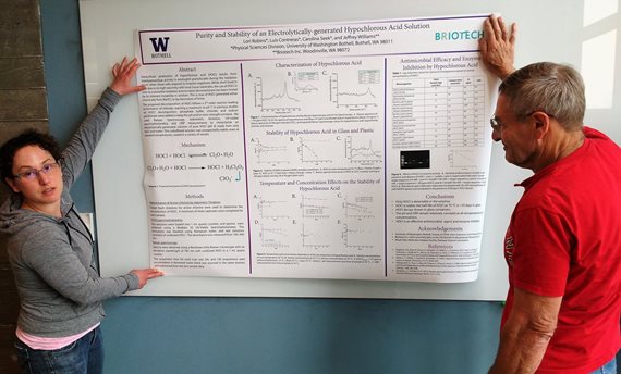 UW Bothell Research Defining the Stability of BrioHOCl™